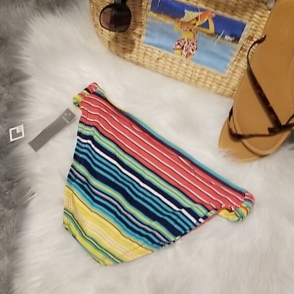 JC Penney Striped Bikini Bottom Size S NWT!!! - Picture 3 of 4